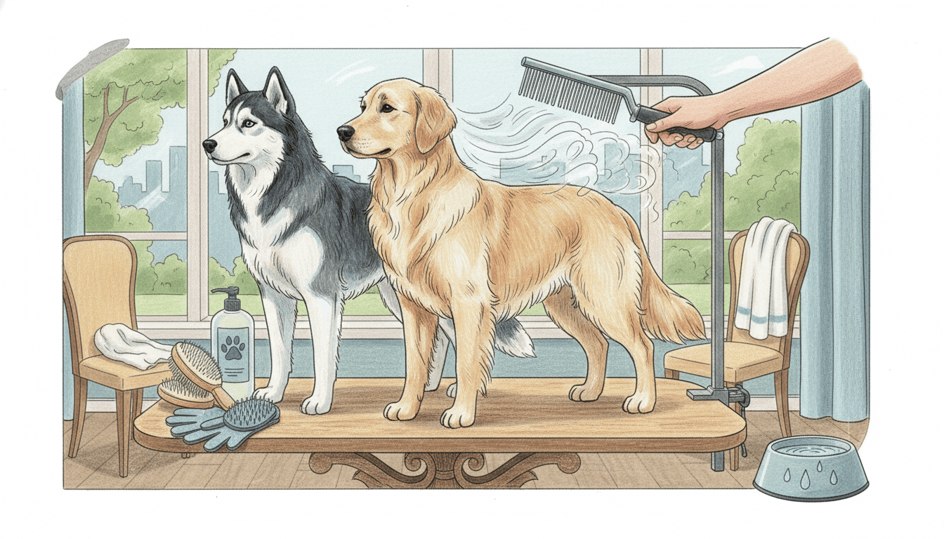 Double-Coated Breed Grooming Essentials: Tools, Techniques, and Best Practices cover