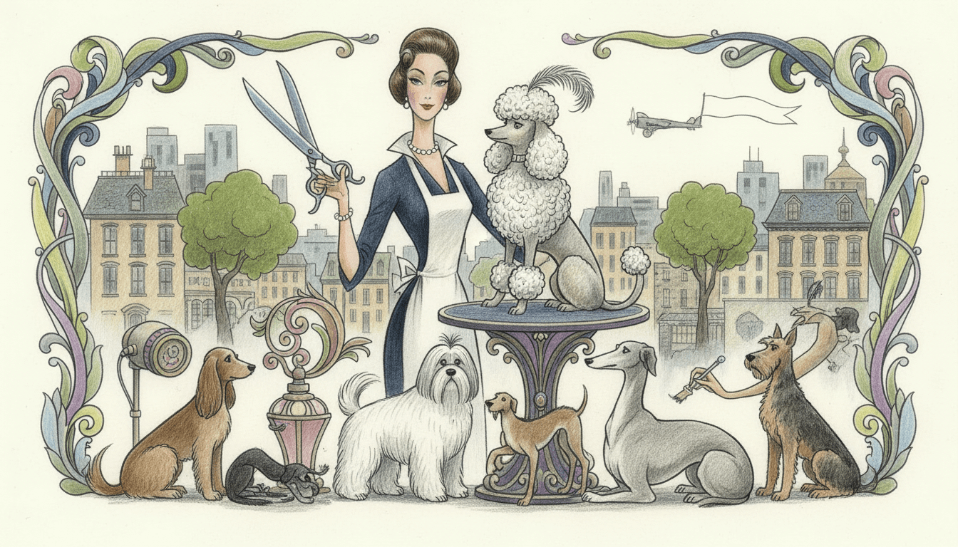 Professional Dog Grooming Techniques: Advanced Methods and Breed-Specific Care cover