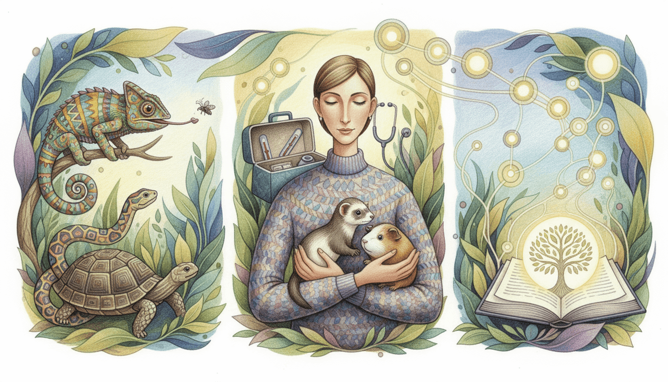 Exotic Pet Care Fundamentals: A Comprehensive Guide to Reptiles and Small Mammals cover