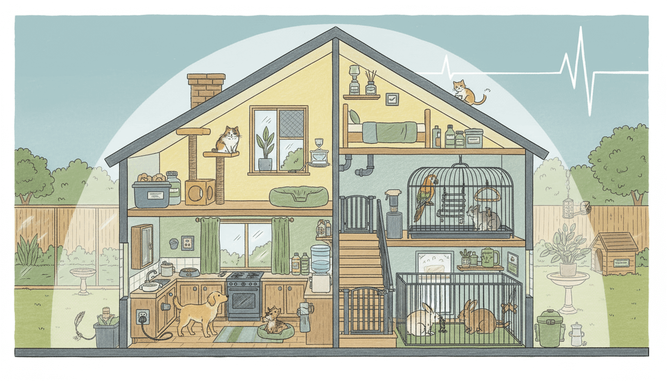 Home Safety and Pet Environment: Comprehensive Guide to Secure Living Spaces cover