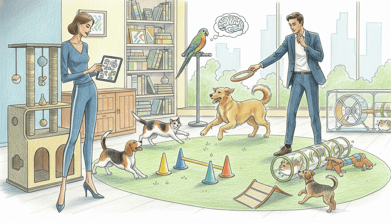 Pet Exercise and Mental Stimulation Strategies: A Comprehensive Guide cover