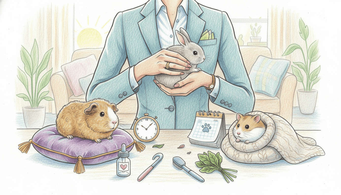 Small Pet and Pocket Pet Care: Essential Guide for Optimal Health cover