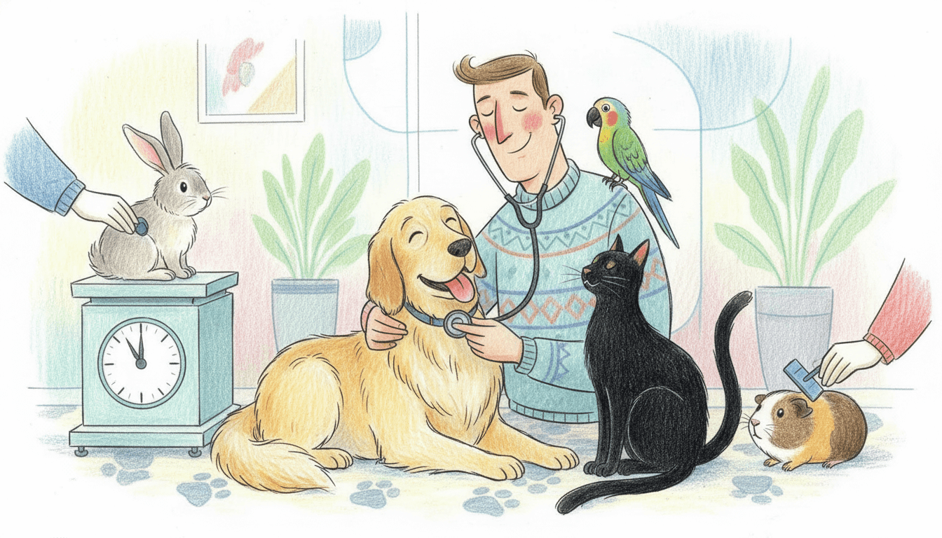 Veterinary Care and Preventive Health: A Comprehensive Guide for Pet Owners cover