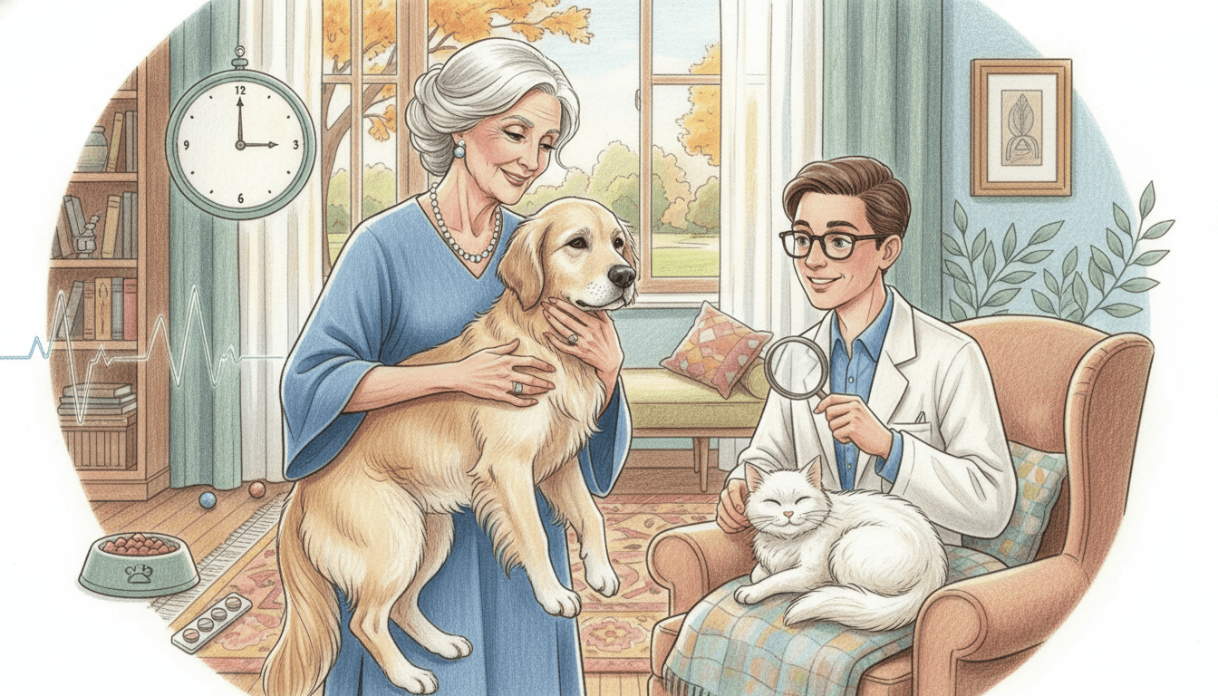 Comprehensive Geriatric Pet Care: Managing Age-Related Conditions and Enhancing Quality of Life cover