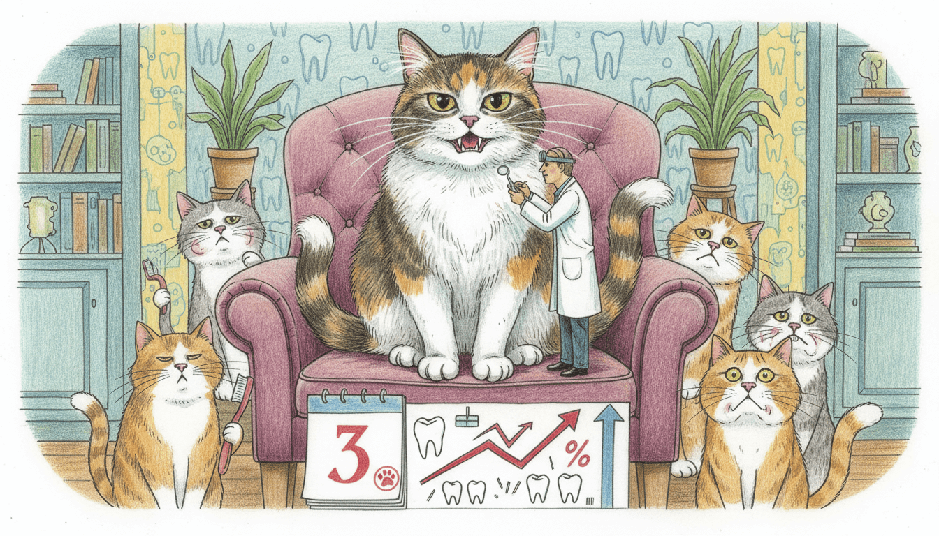 Managing Feline Dental Health: Prevention, Risks, and Professional Care cover